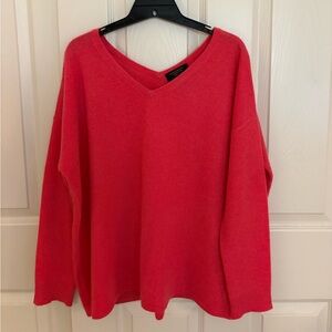 Charter Club Cashmere double-V sweater